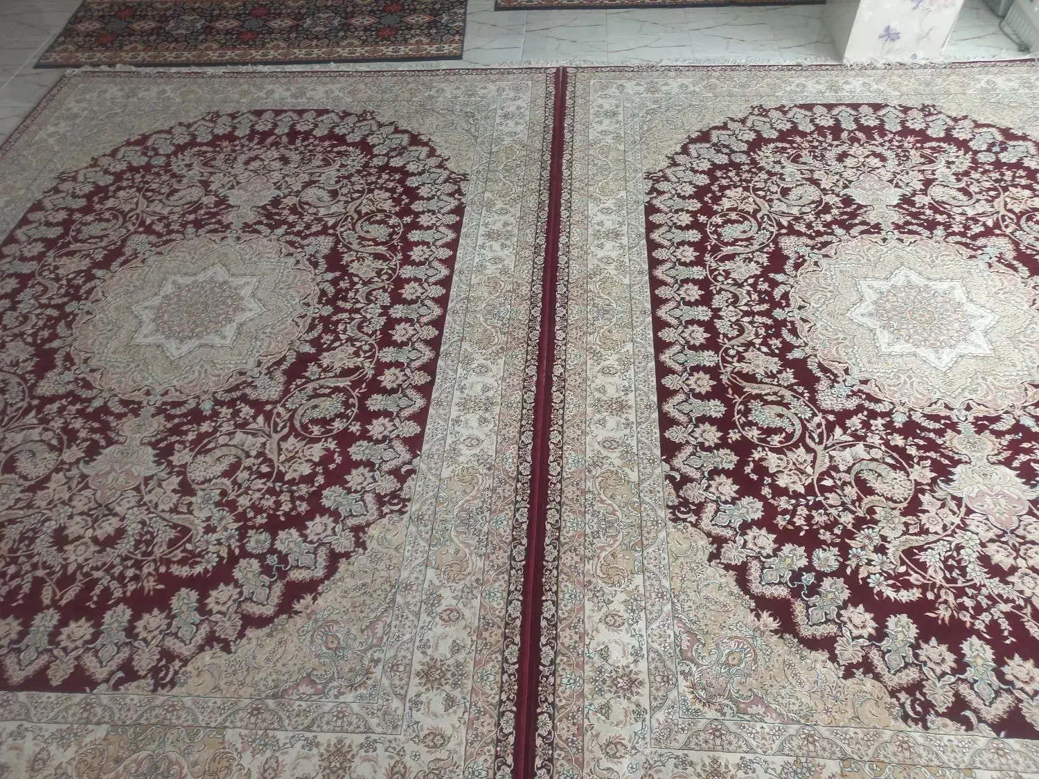 ۲ تخته فرش ۱۲ متری|فرش|کرمانشاه, |دیوار