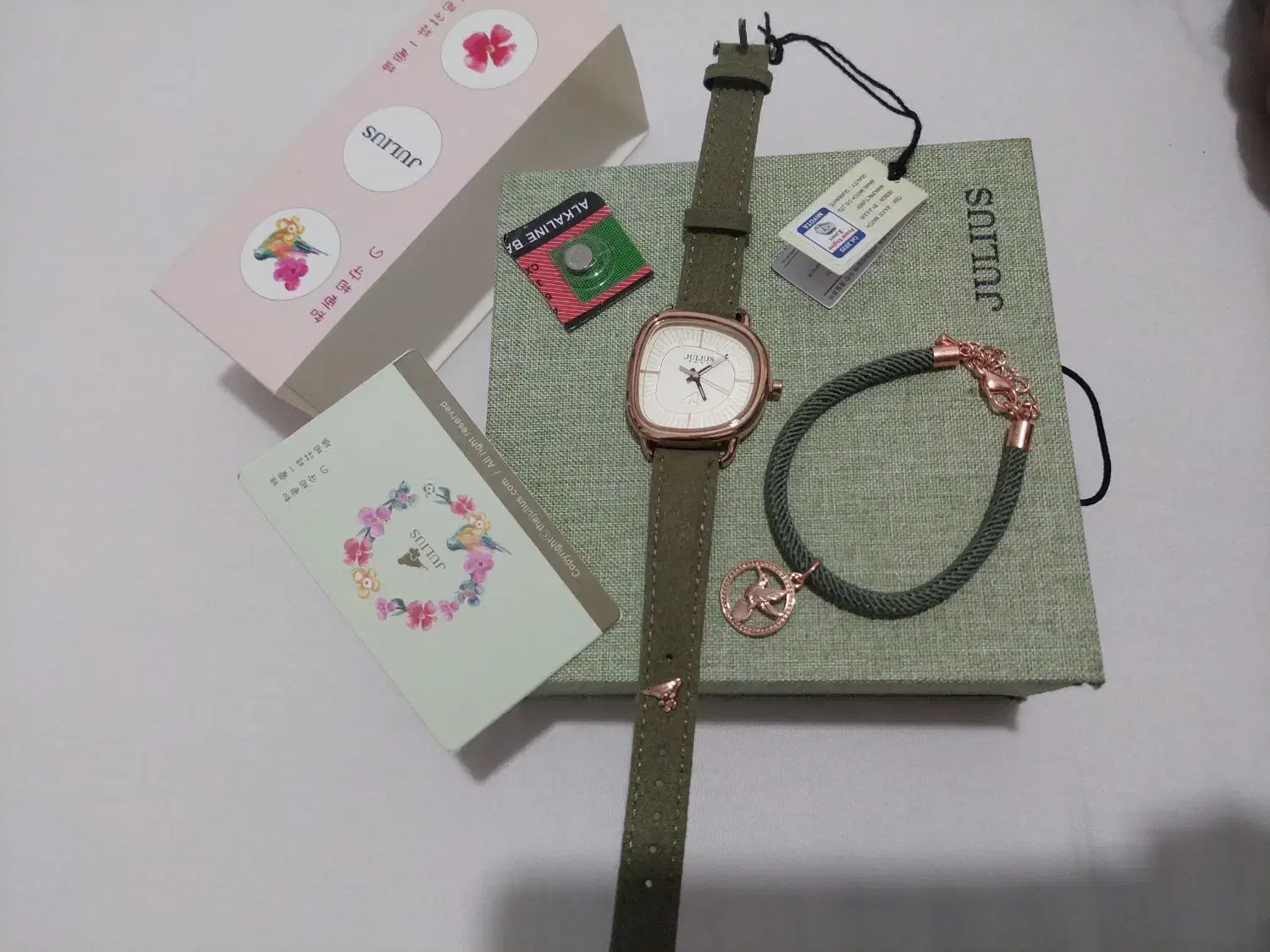 ساعت موچی زنانه و دختروخه برند JULIUS|ساعت|بندر انزلی, ساحل قو|دیوار