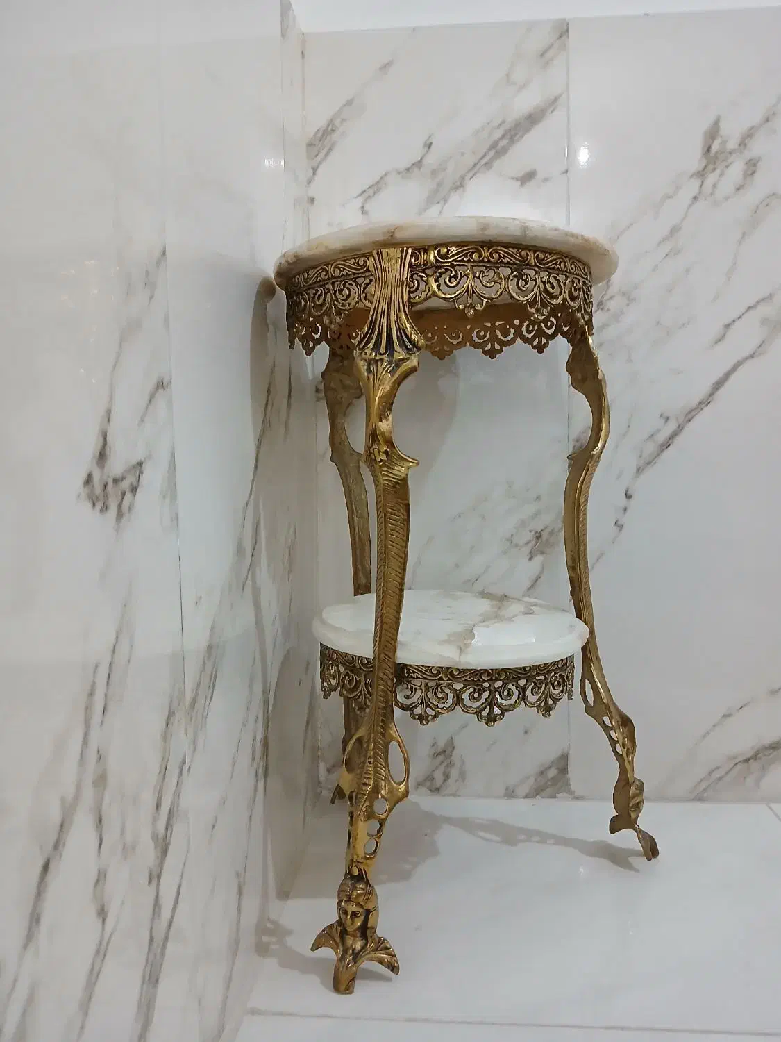 میز تلفن برنجی|میز تلفن|اراک, |دیوار