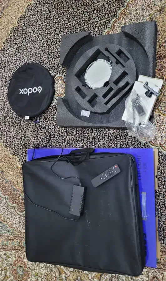 رینگ لایت و رفلاکتور|دوربین عکاسی و فیلم‌برداری|سهند, |دیوار