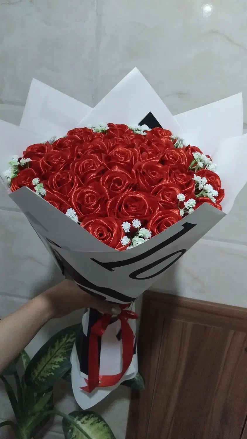 گل روبانی|گل مصنوعی|زرقان, |دیوار