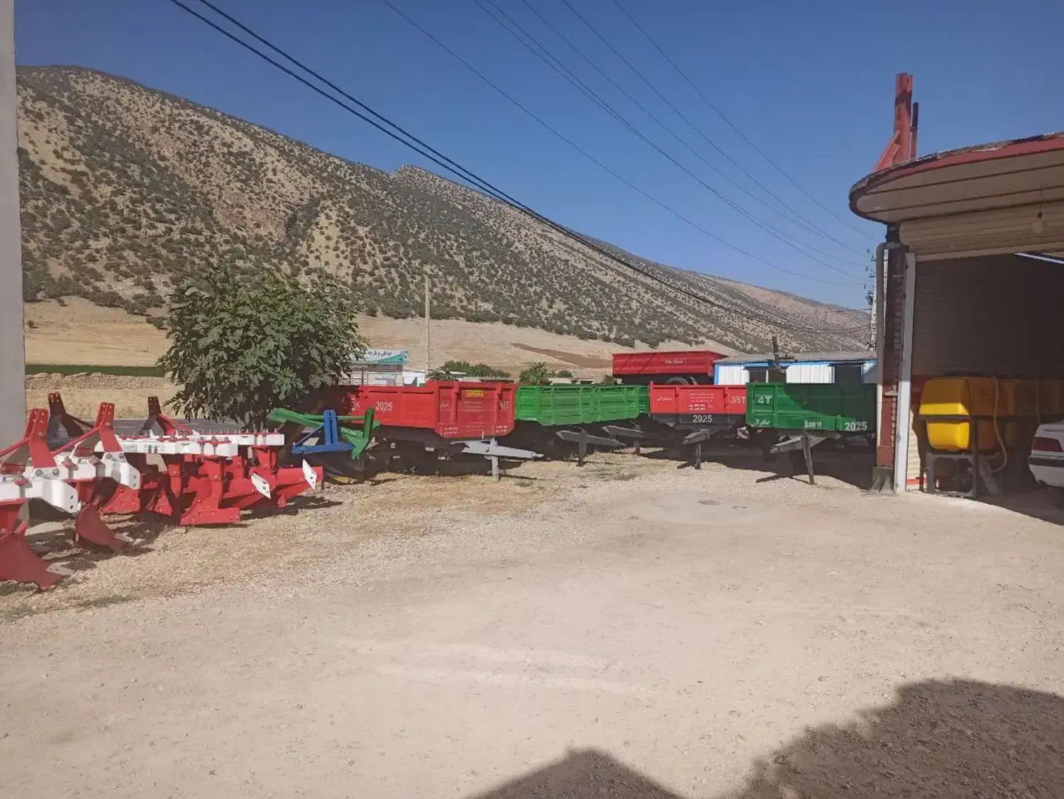 تریلی تراکتور، ادوات، تانکر گاواهن سمپاش|قطعات یدکی و لوازم جانبی|دالاهو, |دیوار