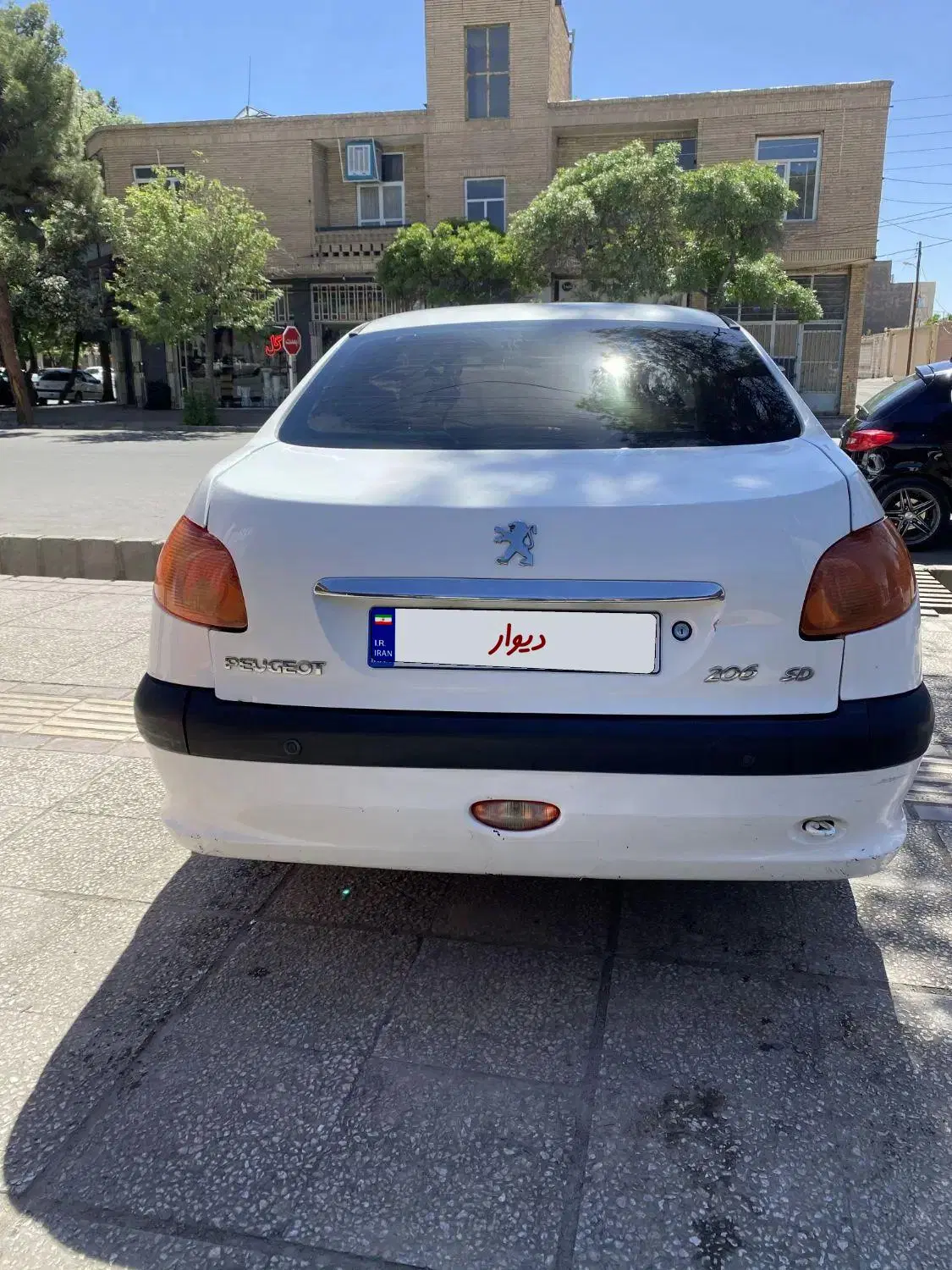 پژو206 sd v8|خودرو سواری و وانت|سیرجان, |دیوار