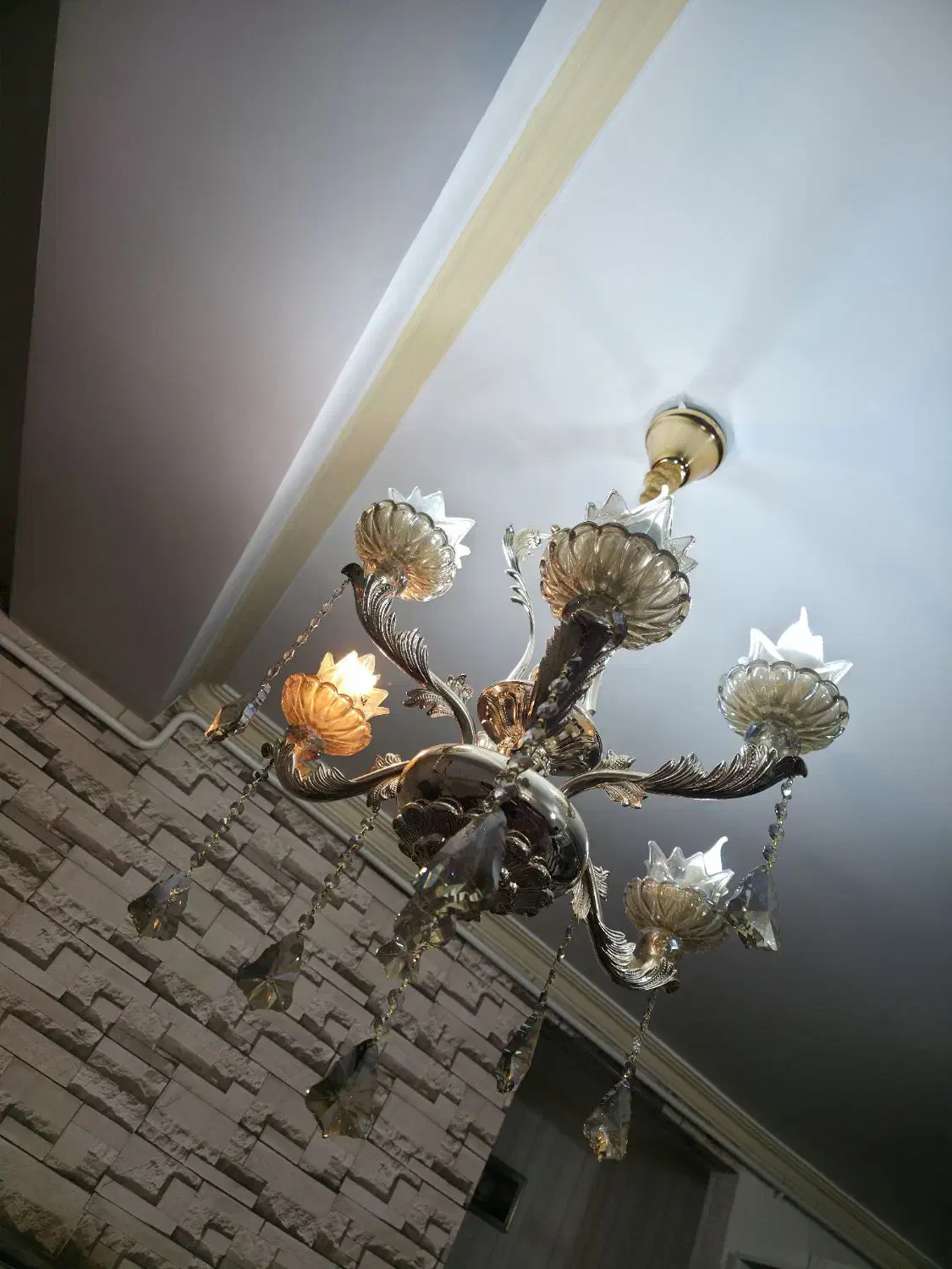 لوستر شیک|لوستر و چراغ آویز|تبریز, |دیوار