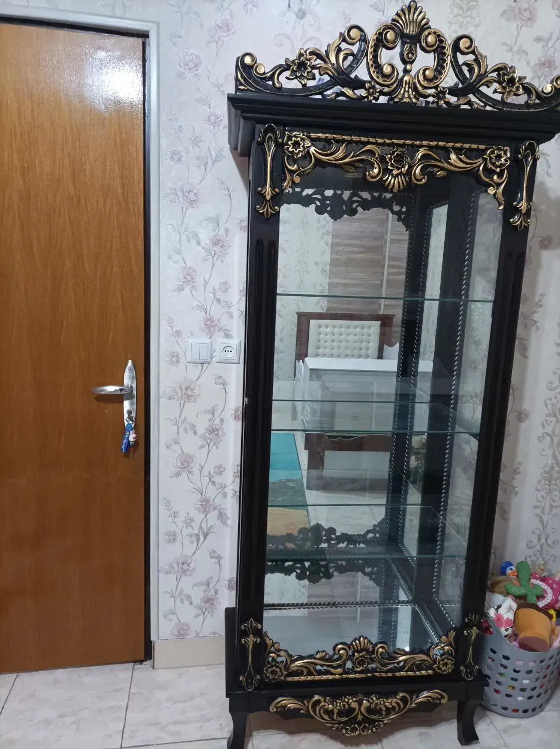 ویترین چوبی|بوفه، ویترین، کنسول|شهرکرد, |دیوار