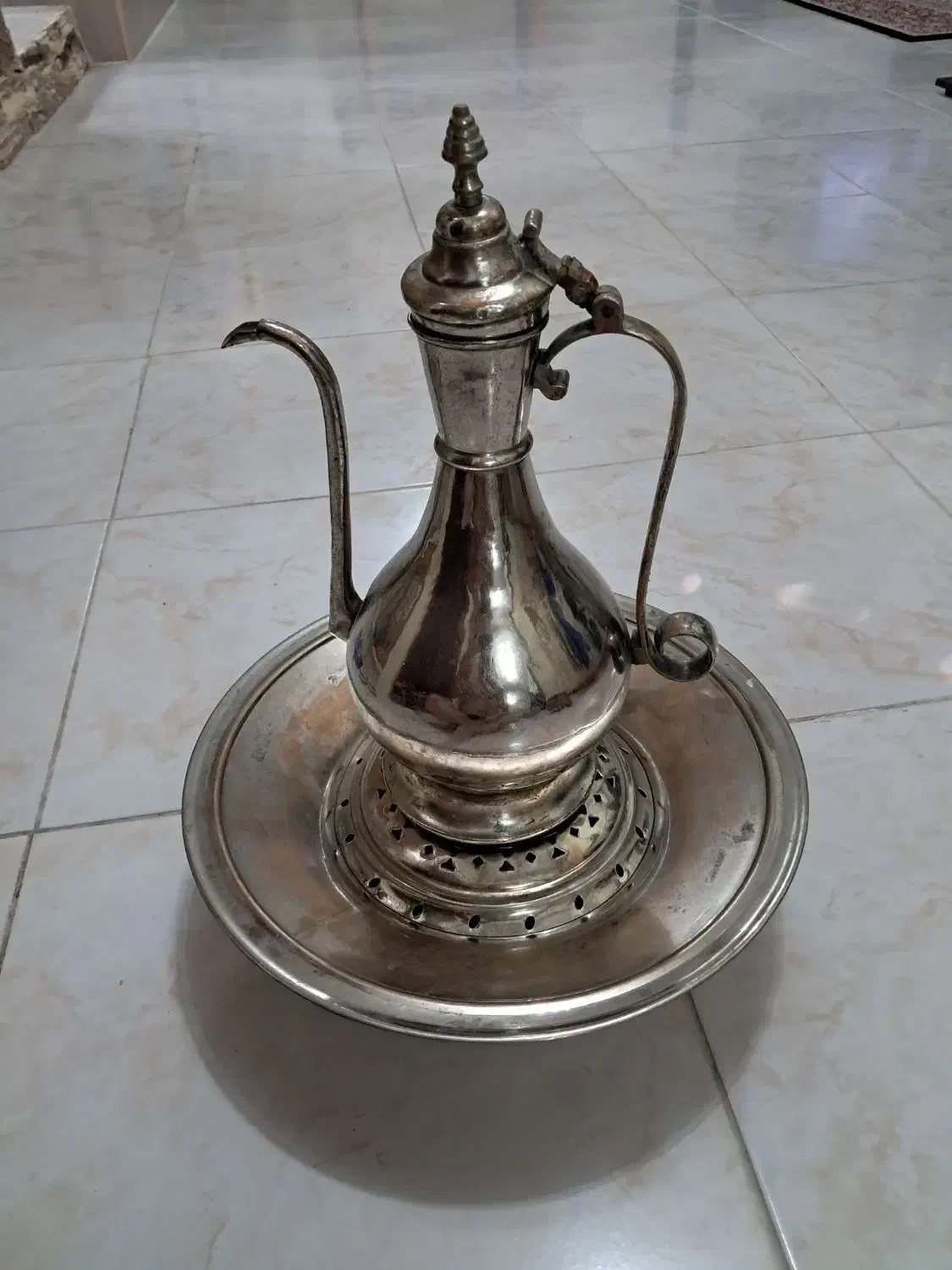 افتابه لگن قدیمی روسی انتیک|کلکسیون اشیاء عتیقه|بندر انزلی, چهارفریضه|دیوار