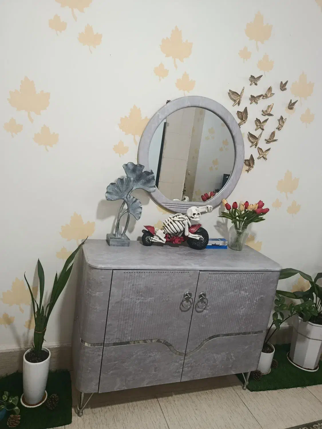 آیینه کنسول|بوفه، ویترین، کنسول|مسجد سلیمان, |دیوار