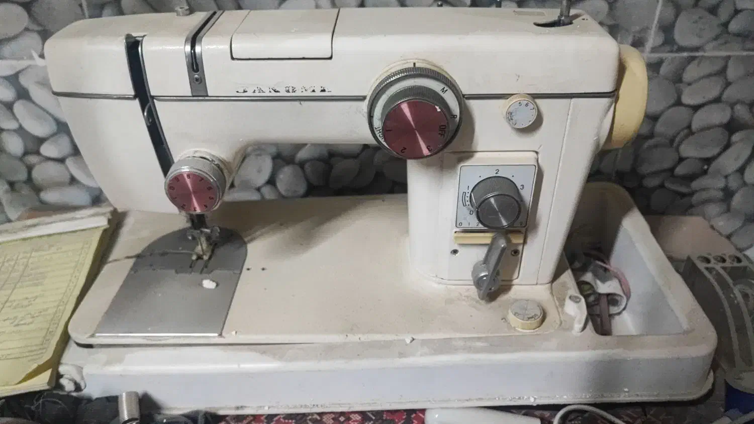 فروش دوعددچرخ 1سردوز2چرخ دکمه مادگی|چرخ خیاطی و ریسندگی|سنندج, |دیوار