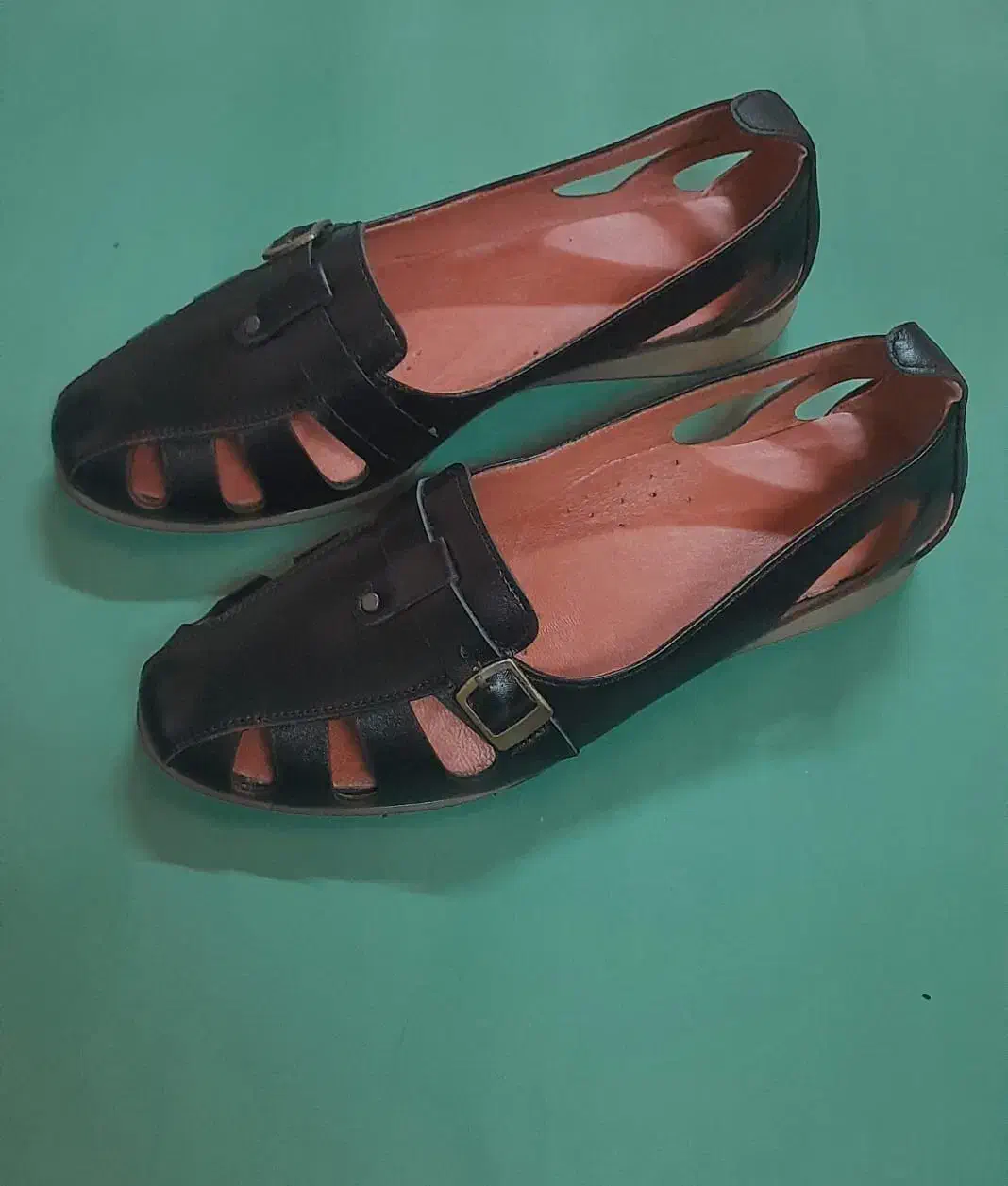 کفش چرم گاوی  طبیعی در حد نو|کیف، کفش، کمربند|لاهیجان, انقلاب|دیوار