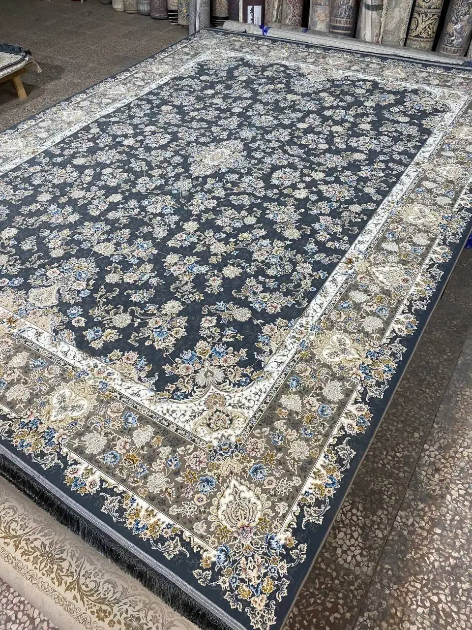 فرش طرح دستباف|فرش|کرمان, |دیوار