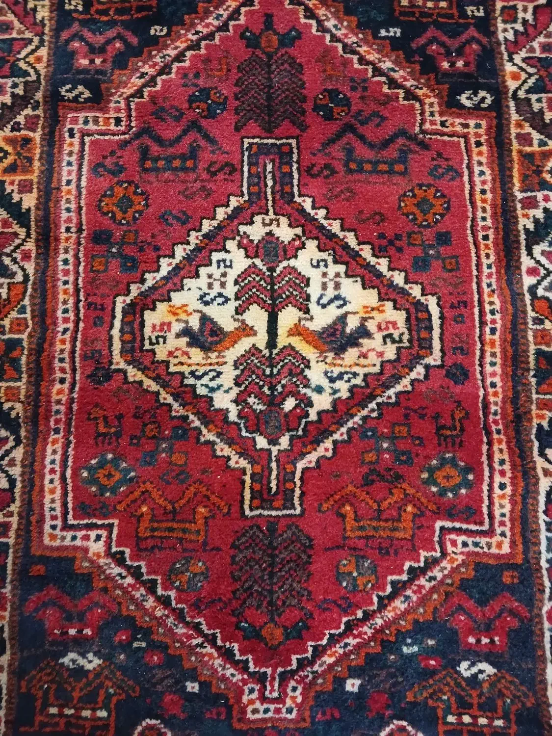 قالیچه دستباف سنتی|فرش|کرمان, |دیوار