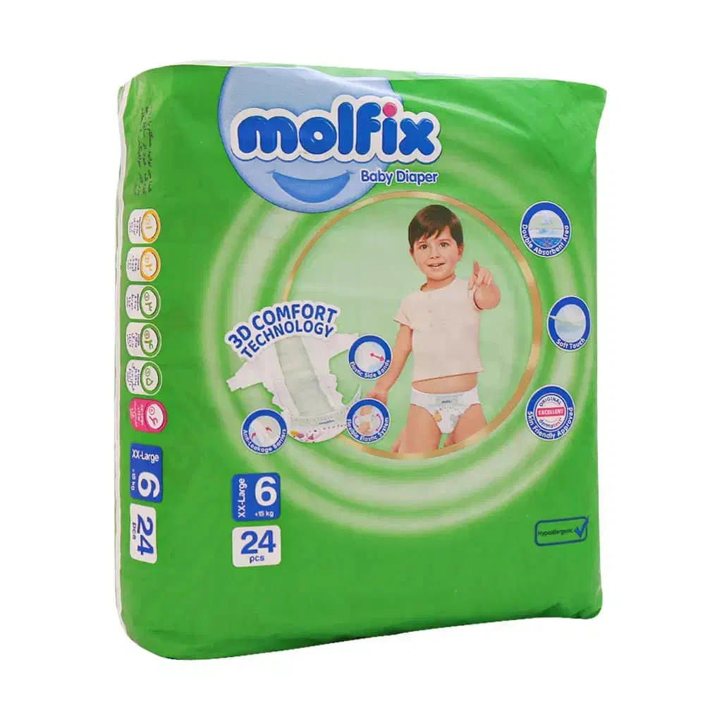 پوشک مولفیکس سایز۶|اسباب و اثاث بچه|رشت, گیل|دیوار