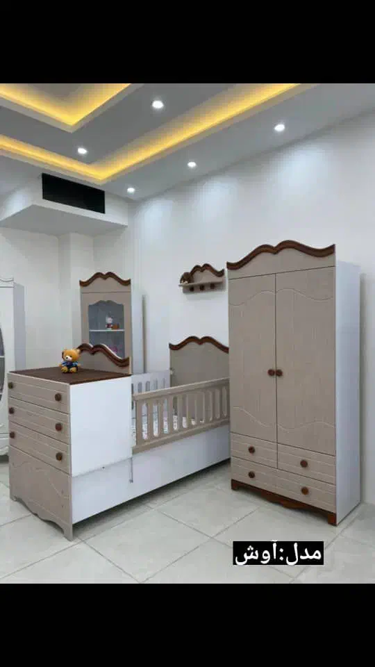 خوشخواب کودک ونوجوان**چوبی راش|تخت و سرویس خواب|شیراز, دوکوهک|دیوار