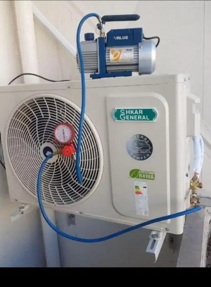 نصب جابه جایی تعمیر اسپیلت کولرگازی، نصب محافظ برق|خدمات پیشه و مهارت|کازرون, |دیوار