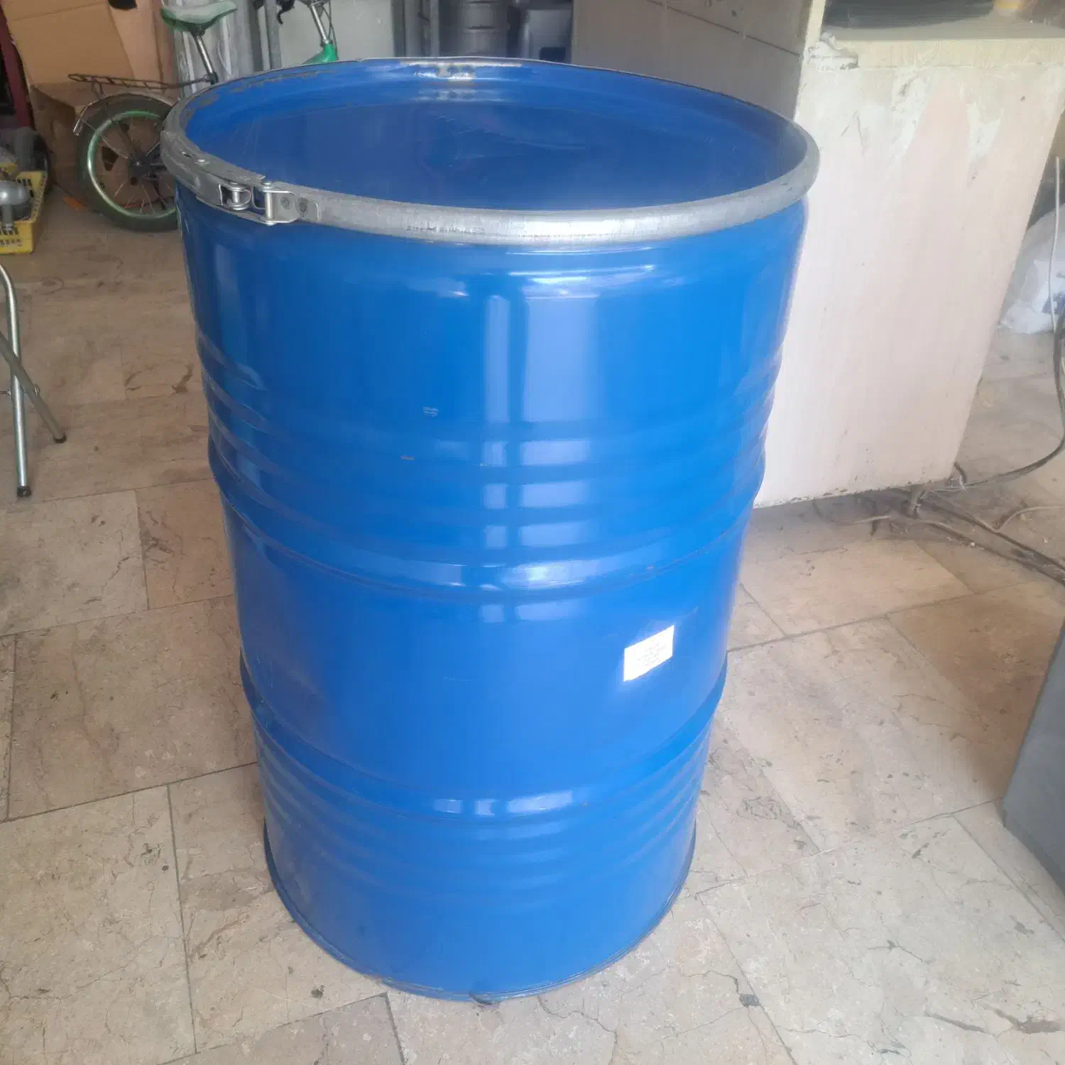 بشکه فلزی سالم|مصالح و تجهیزات ساختمان|تهران, خاک سفید|دیوار