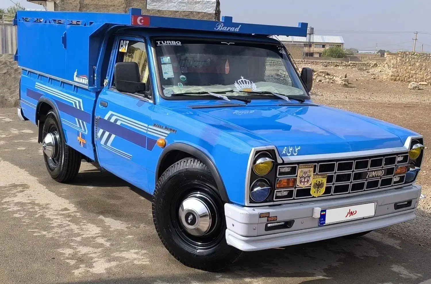 وانت نیسان زامیاد مدل 1403دوگانه کارخانه آبشنال|خودرو سواری و وانت|خرمآباد, |دیوار