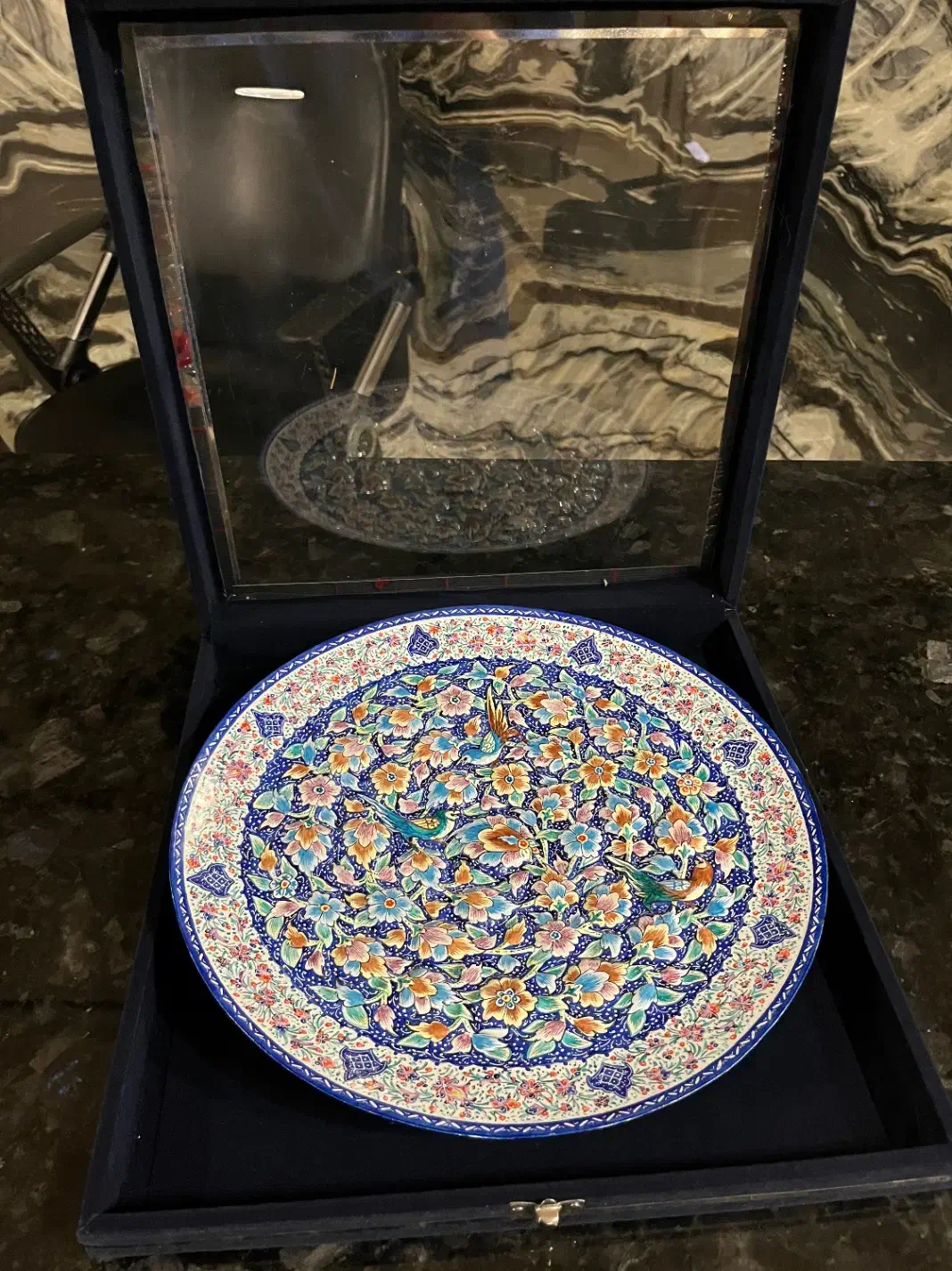 بشقاب فلزی دست ساز|صنایع دستی و سایر لوازم تزئینی|تهران, تهرانپارس جنوبی|دیوار