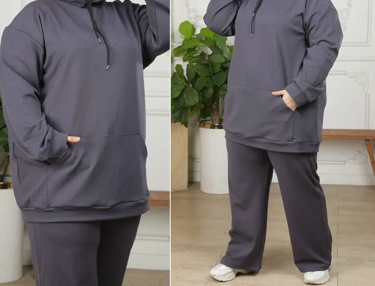 ست هودی شلوار سایز بزرگ تا ۵۸|لباس|قم, لسانی|دیوار