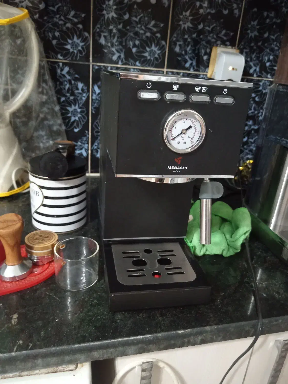 دستگاه اسپرسوساز خانگی برند مباشی مدل 2024|سماور، چای‌ساز، قهوه‌ساز|بیرجند, |دیوار