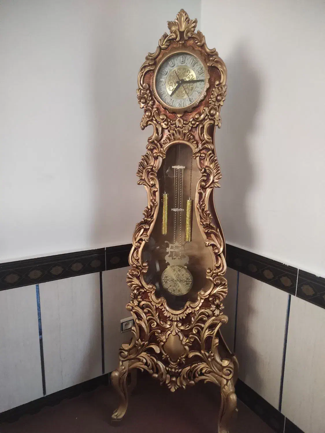 ساعت ایستاده|ساعت دیواری و تزئینی|تاکستان, |دیوار