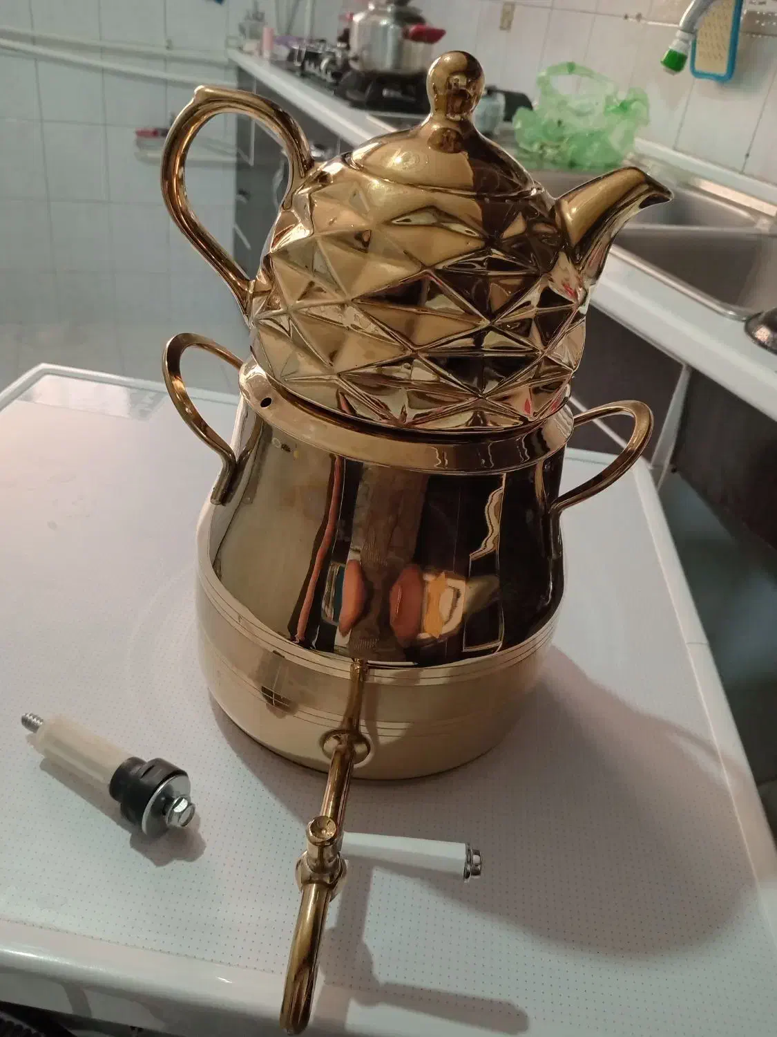 کتری قوری|قوری، کتری، قهوه‌ساز دستی|زرندیه, |دیوار