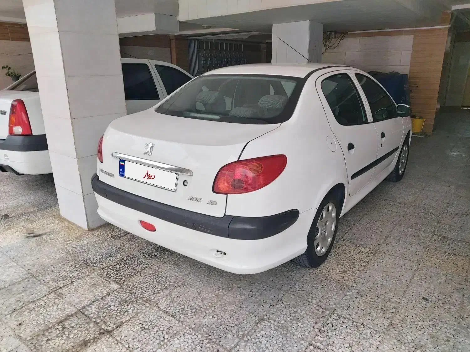 ۲۰۶ اس دی ۹۷|خودرو سواری و وانت|رشت, شکار اسطلخ|دیوار