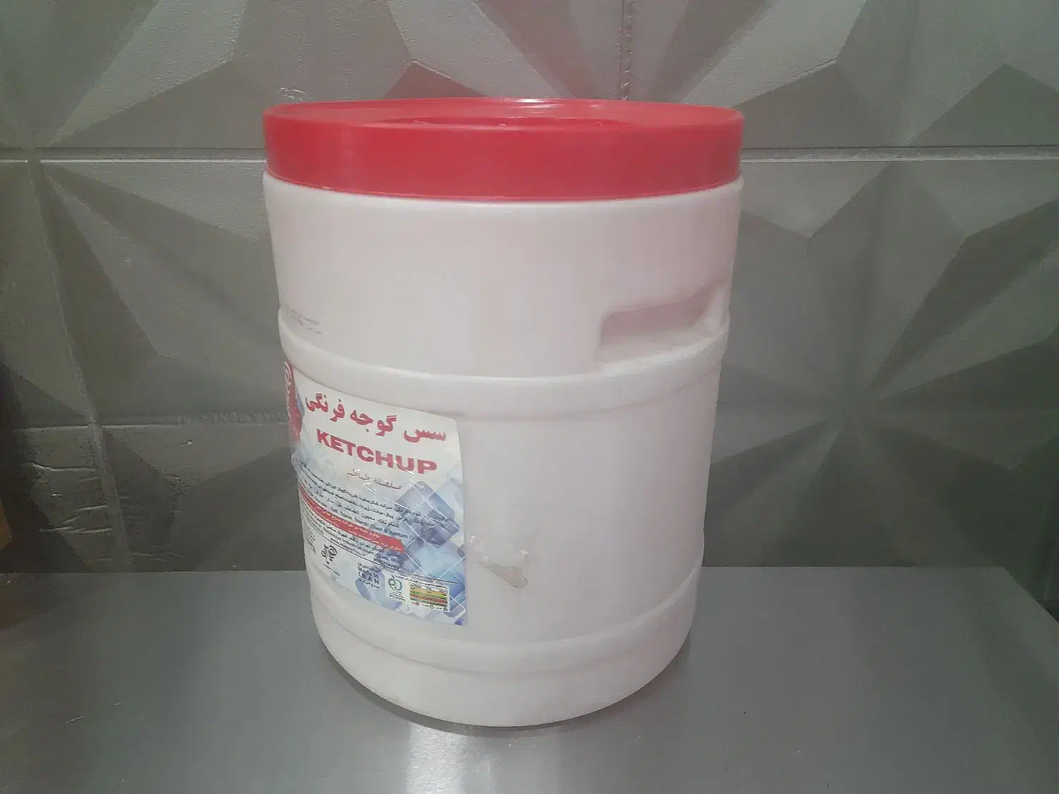 ۱۰ عدد دبه سس|ظروف سرو و پذیرایی|اصفهان, باتون|دیوار