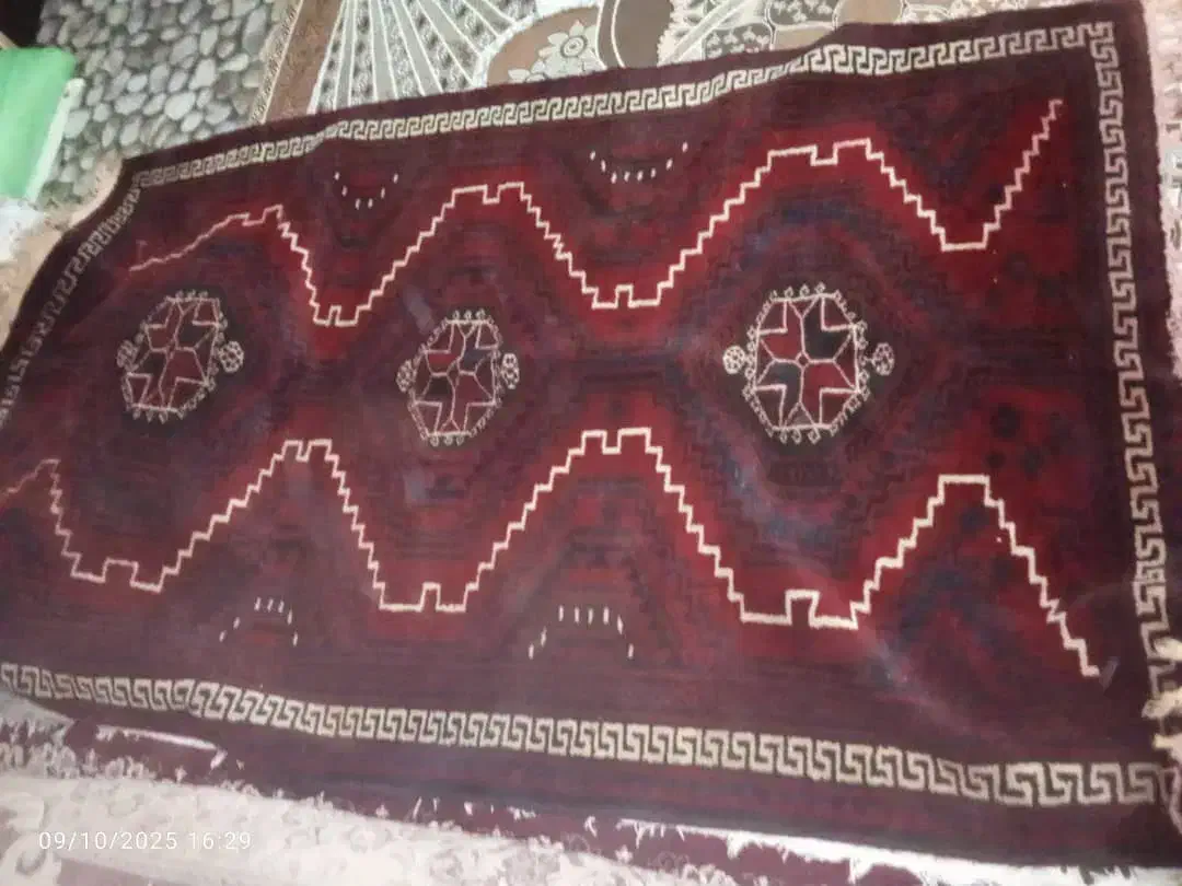 دوعدد‌قالی‌محلی‌۶۰تومن|فرش|ایذه, |دیوار