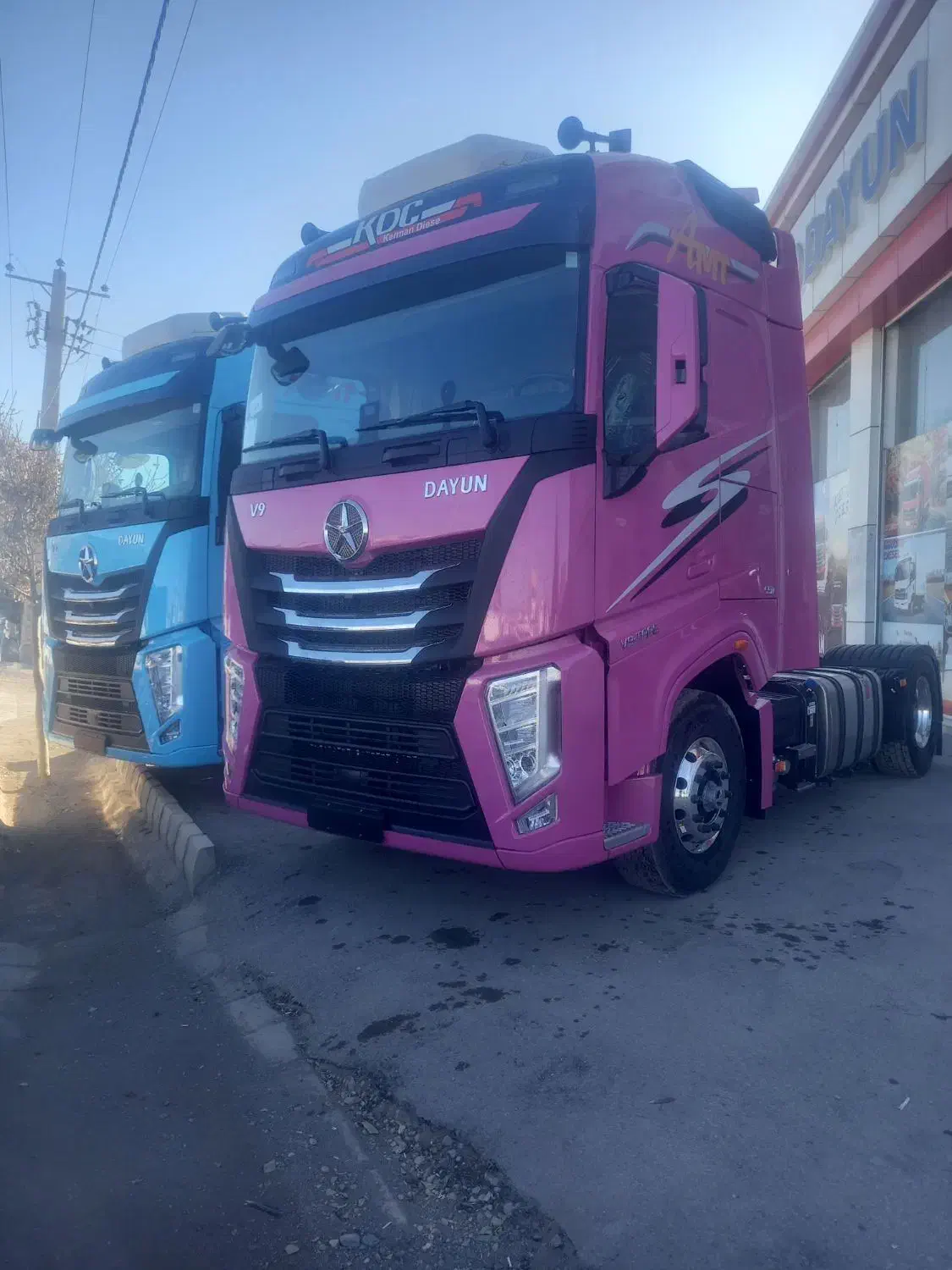 فروش دایان ۴۳۰ معاوضه دایون v9 550 لیزینگی و شرایط|خودرو سنگین|تربت‌حیدریه, بوستان باغ ملی|دیوار