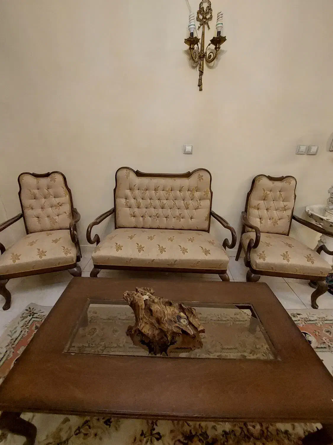 مبل استیل ۷نفره ظریف و سبک|مبلمان خانگی و میز عسلی|تهران, تهرانسر شمالی|دیوار