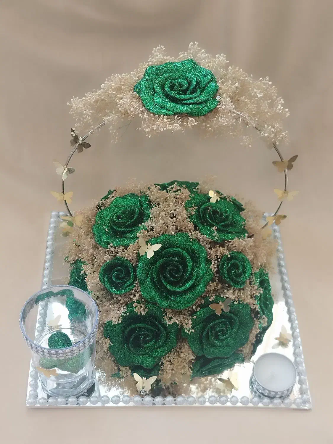 سینی حنا|صنایع دستی و سایر لوازم تزئینی|شیراز, ریاستی|دیوار