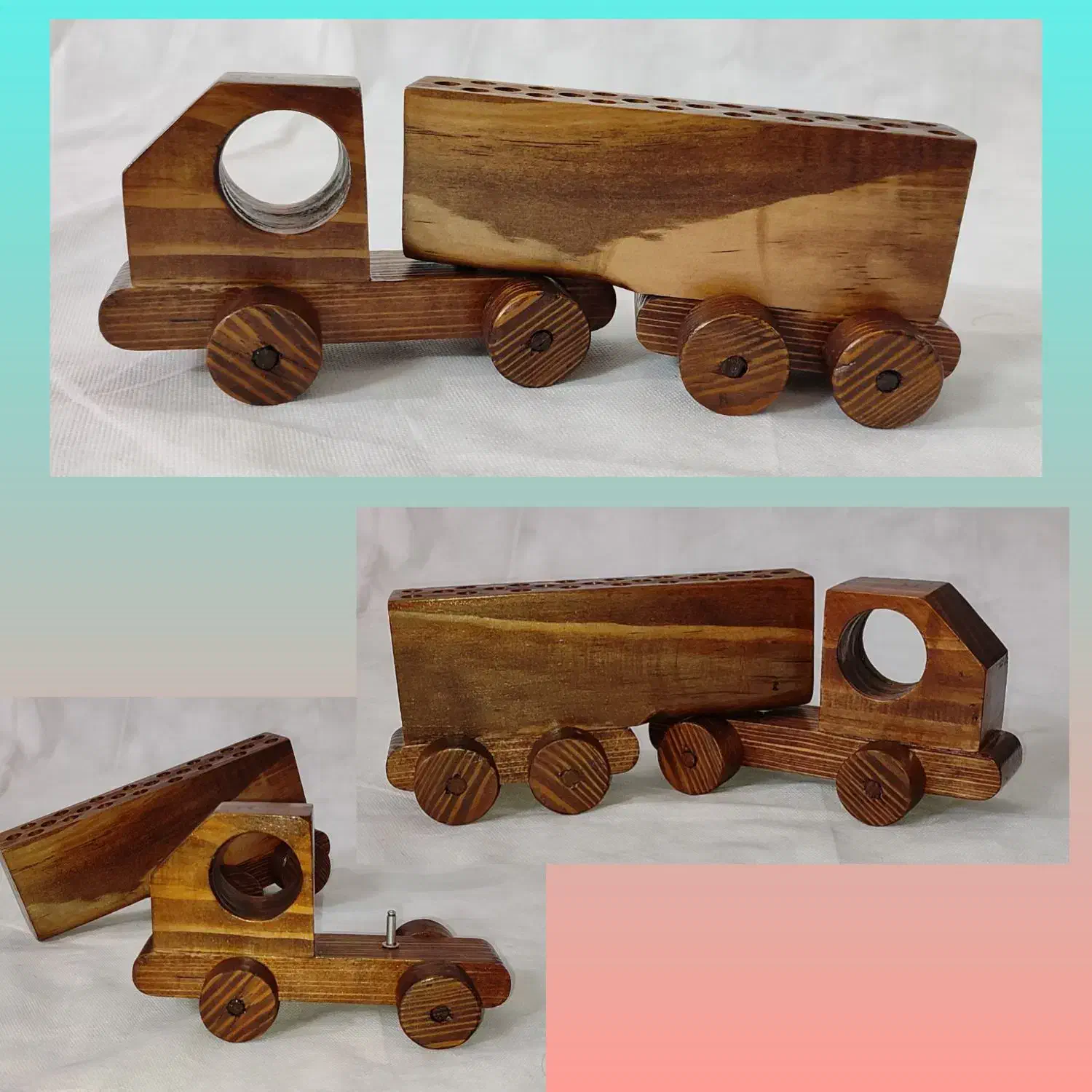 استند مداد رنگی 24 رنگه طرح کامیون اسکانیا|لوازم التحریر|قم, بیست متری ولیعصر|دیوار