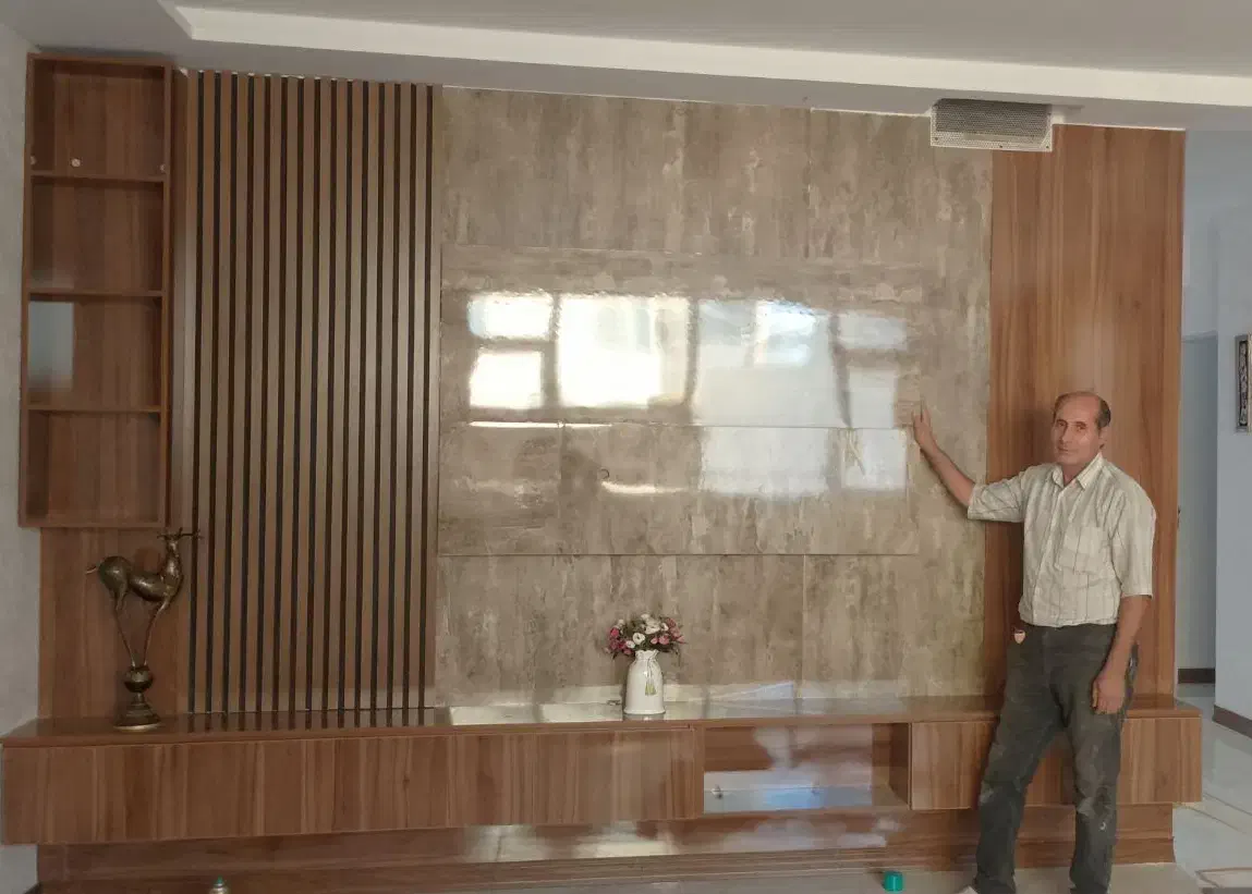 اجرای تی وی وال پارکت ترمو وال|خدمات پیشه و مهارت|همدان, |دیوار