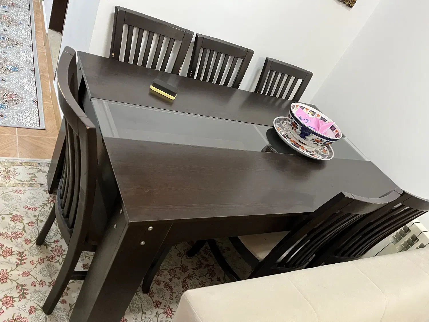 میز نهارخوری|میز و صندلی غذاخوری|تولم شهر, |دیوار