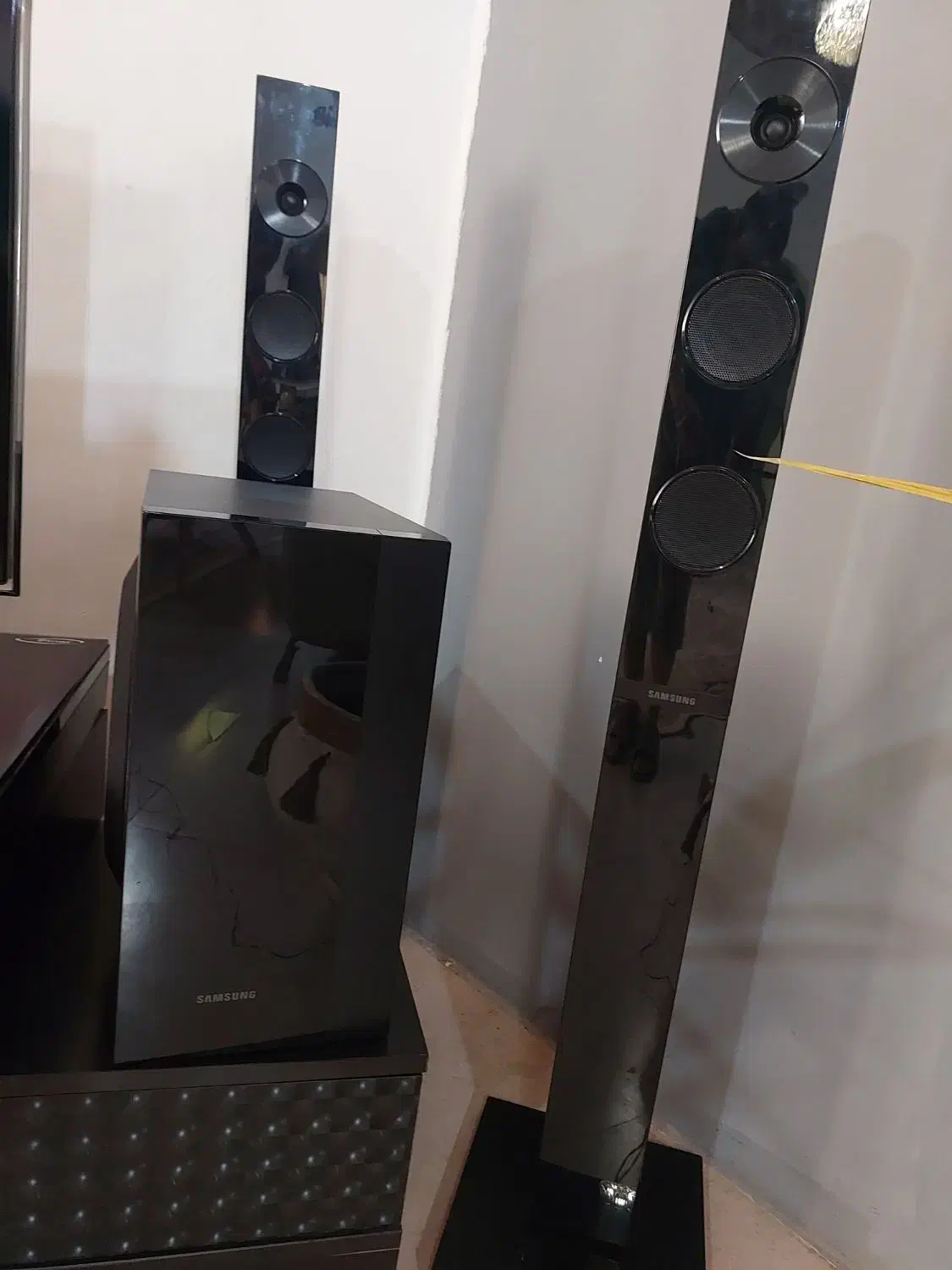 سینما خانگی|سیستم صوتی خانگی|نور, |دیوار