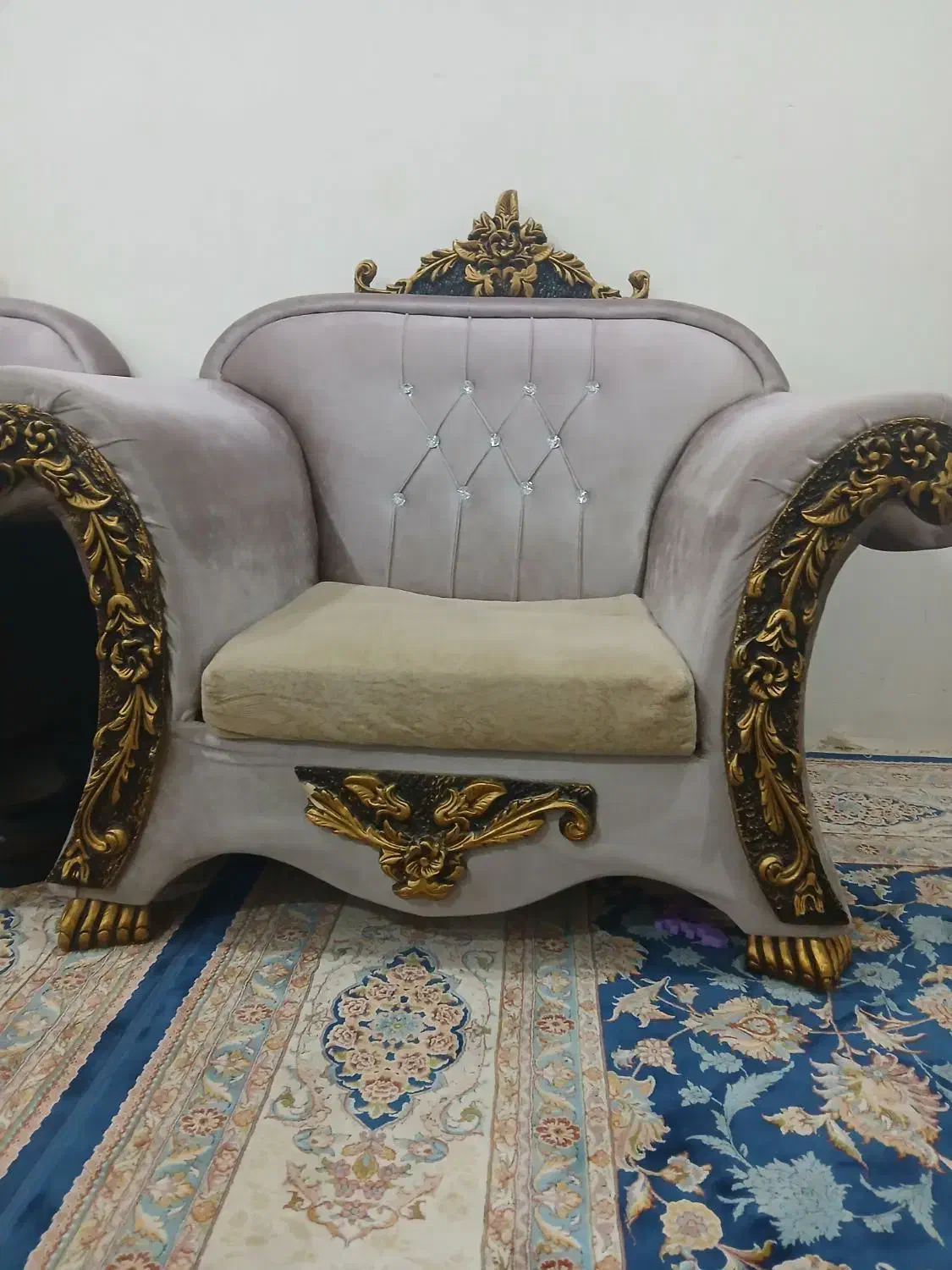 مبل راحتی|مبلمان خانگی و میز عسلی|قشلاق دشت, |دیوار