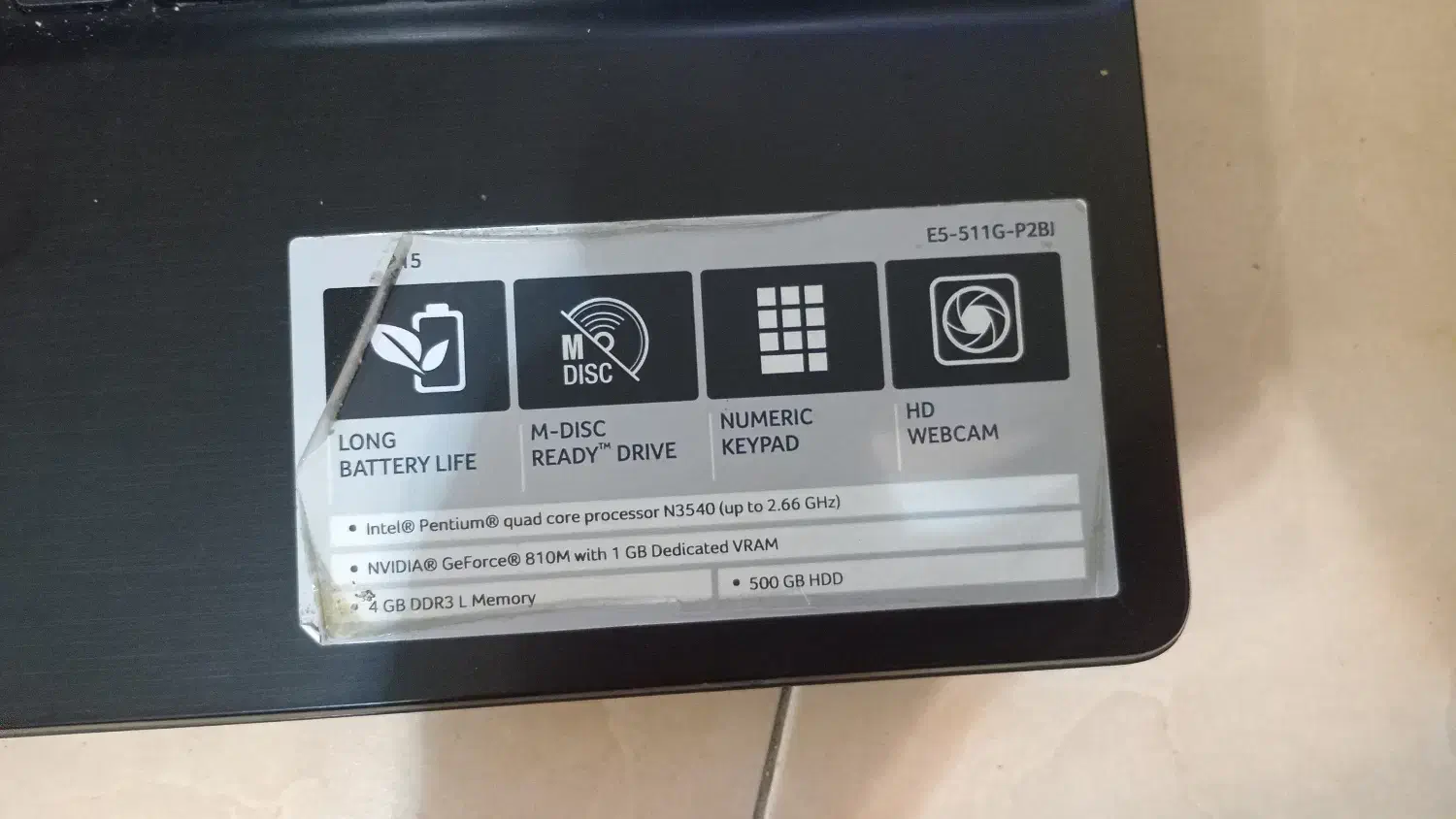 لبتاب کاملا سالم و قوی|رایانه همراه|رشت, صفاری|دیوار