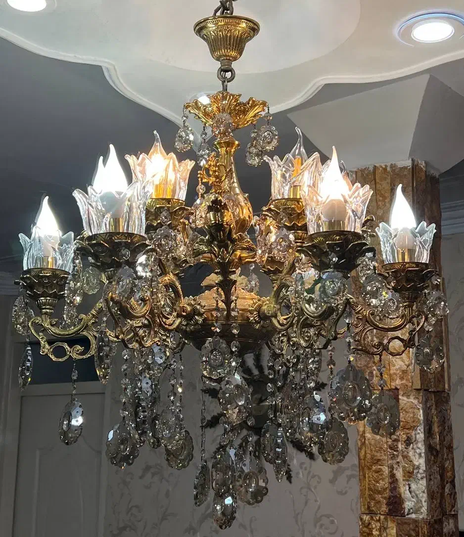 لوستر برنز|لوستر و چراغ آویز|ری, عباسآباد|دیوار