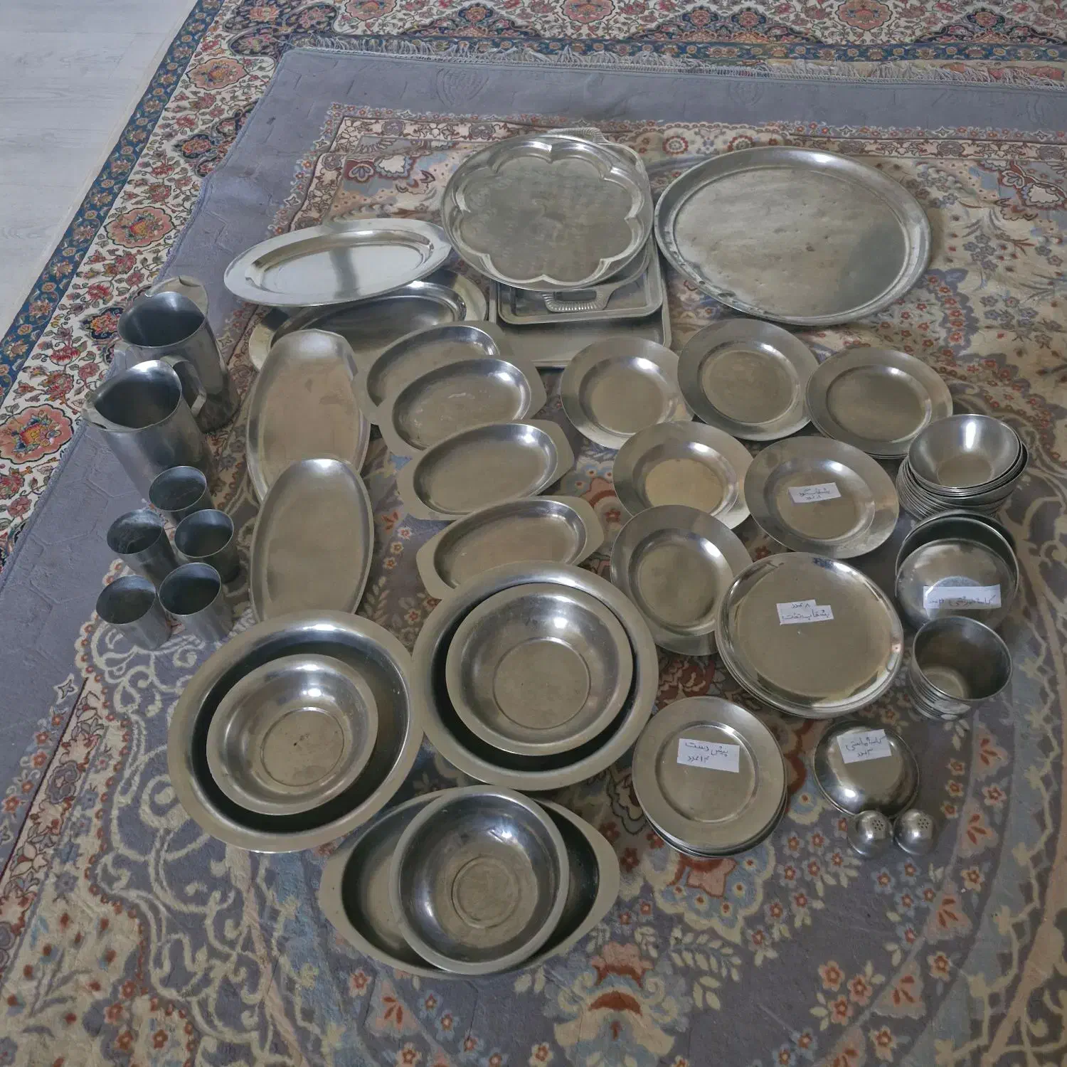 ظروف استیل|ظروف سرو و پذیرایی|امیدیه, |دیوار