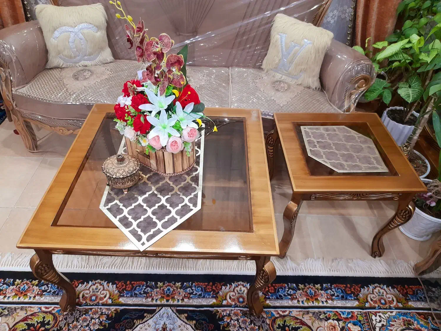 میزعسلی|مبلمان خانگی و میز عسلی|فولادشهر, مسکن مهر فولادشهر|دیوار