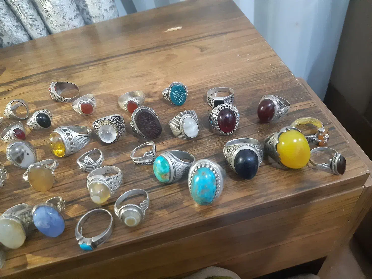 انگشتر نقره|جواهرات|شیراز, آبیاری|دیوار