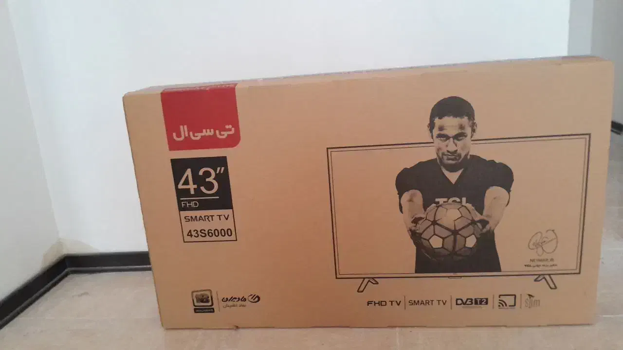 تلویزیون ۴۳ اینو جی سی ال کاملا سالم و نو|تلویزیون و پروژکتور|محمدیه-قزوین, |دیوار