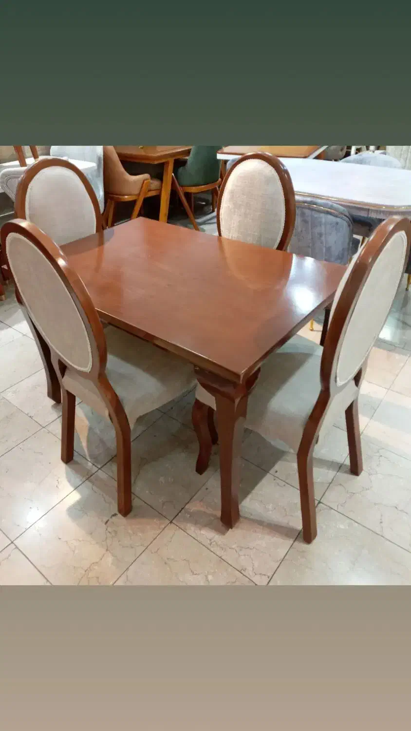 انواع و اقسام میز غذاخوری چهار و شش نفره|میز و صندلی غذاخوری|اردبیل, |دیوار