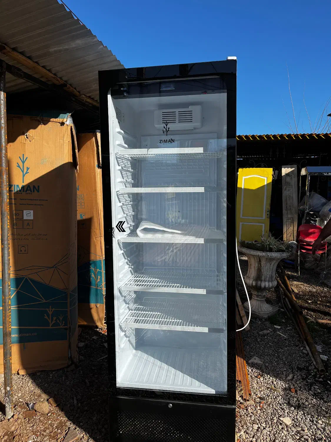 یخچال ویترینی ۷۰سانتی مغازه ای|فروشگاه و مغازه|آستانه اشرفیه, |دیوار