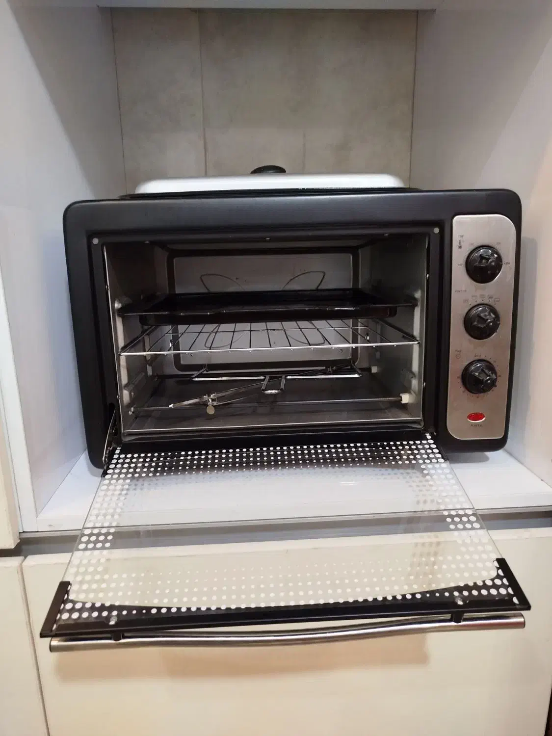 فر برقی چهار المنت سرجیو ایتالیایی ۳۰ لیتری|اجاق گاز و لوازم برقی پختوپز|گرگان, |دیوار