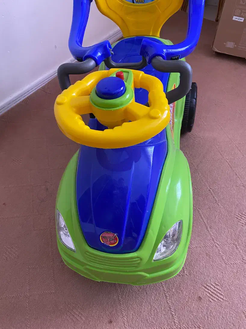 ماشین بچه با کارتن|اسباب و اثاث بچه|تهران, امیریه|دیوار