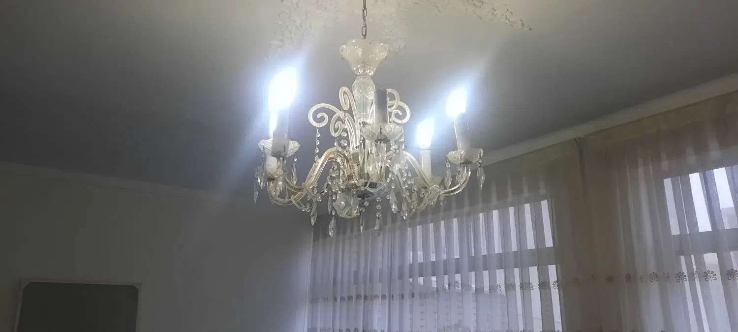 لوستر کریستالی|لوستر و چراغ آویز|تبریز, |دیوار