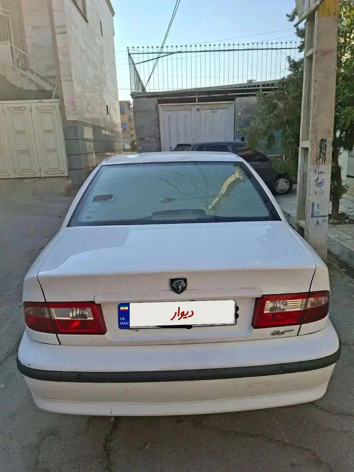 سمند  سفید lx مدل ۹۹|خودرو سواری و وانت|شیراز, شهرک مطهری|دیوار