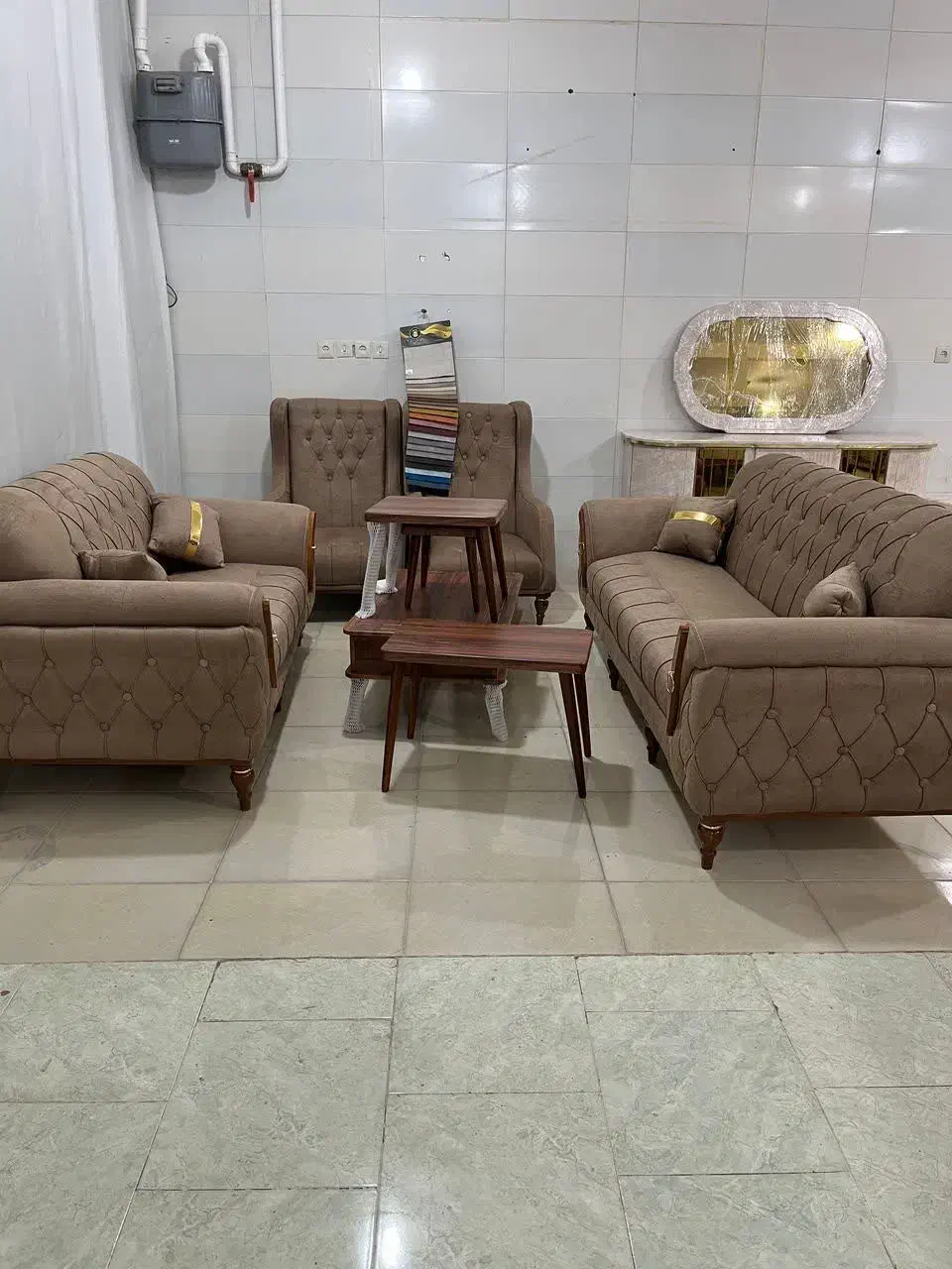 مبلمان به قیمت تولیدی|مبلمان خانگی و میز عسلی|آباده, |دیوار