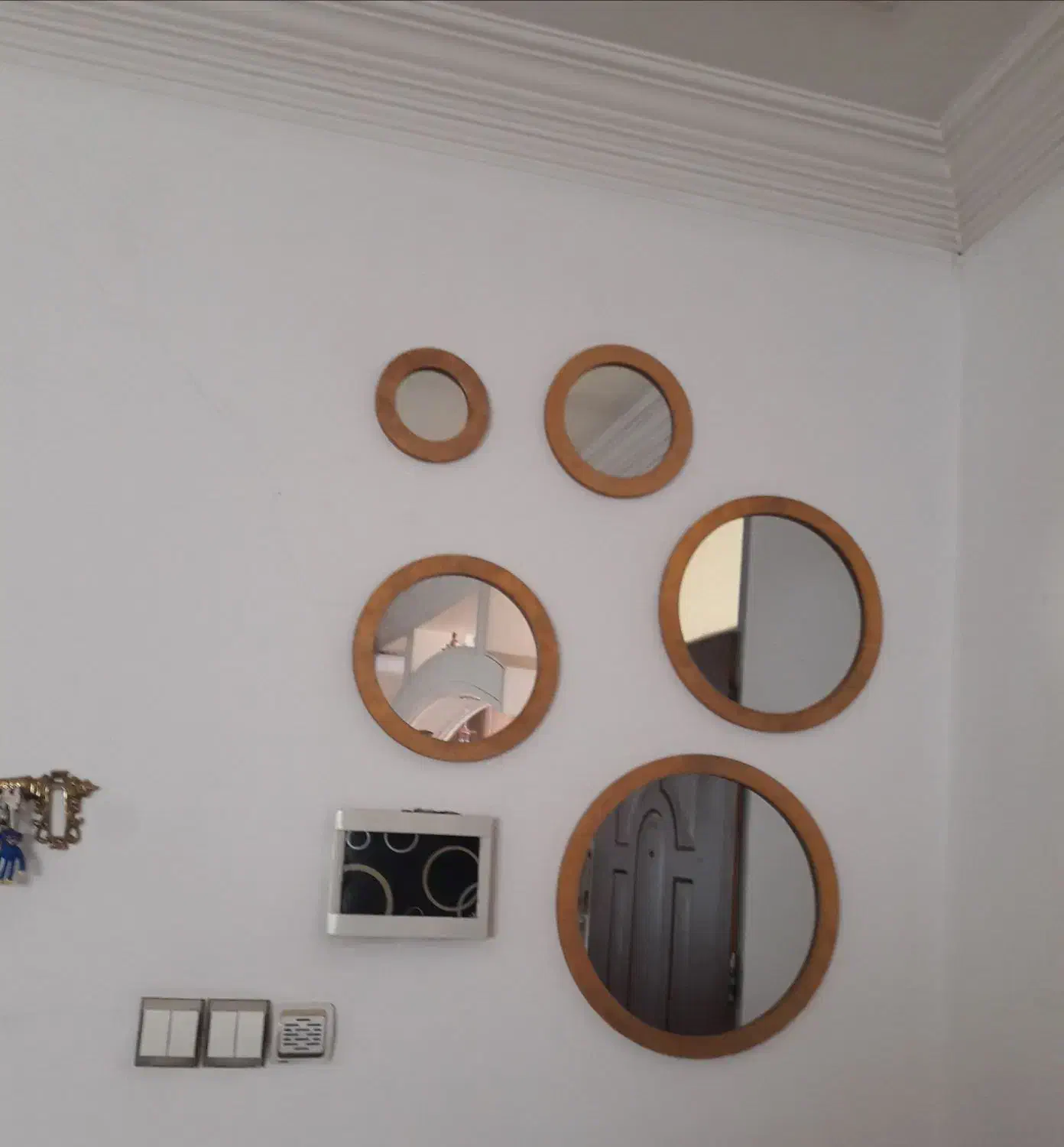 آینه ۵تیکه|آینه|خرم‌آباد, |دیوار